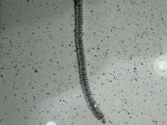 4 carat lab grown diamond included, diamond chain, cross, and bracelet