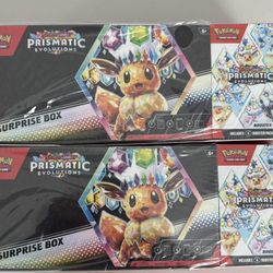 Pokemon Prismatic Bundle And Surprise Box  