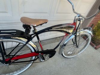 1953 Schwinn Black Phantom cruiser.