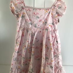 Gymboree Dress 18-24 Months Girl Pink Floral 