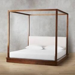Crate & Barrel BALI KING BED FRAME