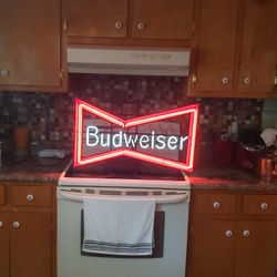 Vintage Budweiser "Bow tie" Neon 