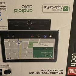 10.1"Double Din Car Stereo with Apple Carplay & Android Auto Play Radio Dash(A5) Brand New 