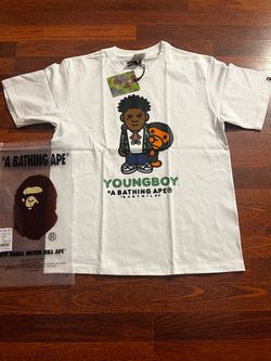 NBA Youngboy Bape tee shirt