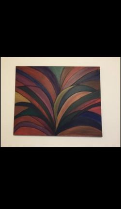 Abstract art canvas