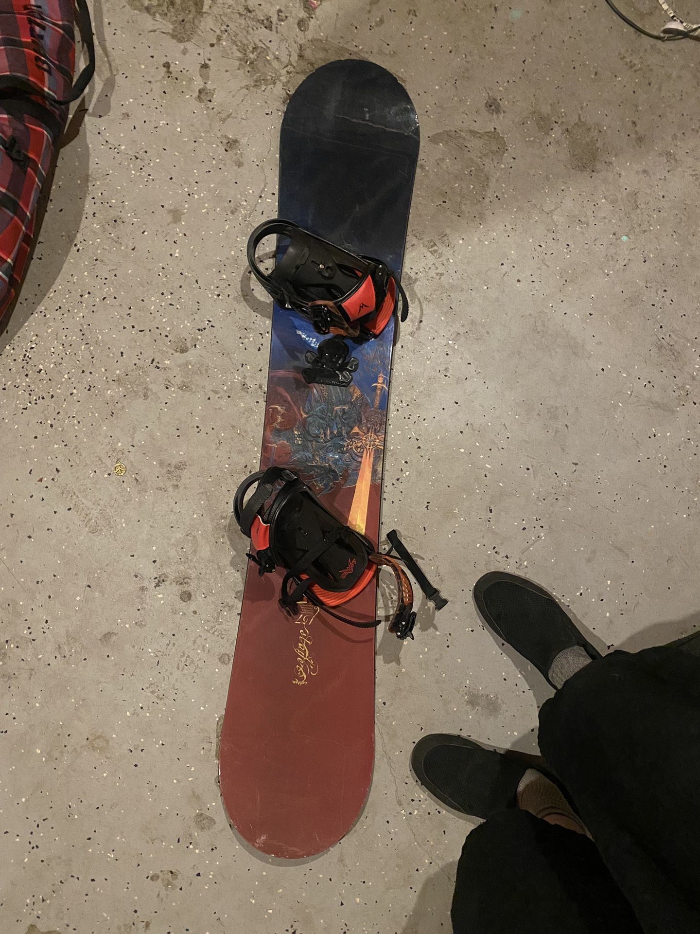 Full Set Snowboard (+boots/helmet/gloves)