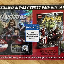 Marvel's Avengers Exclusive Blu-Ray Combo Pack Gift Set