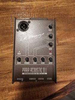 LR Baggs Para Acoustic DI Direct Box Preamp