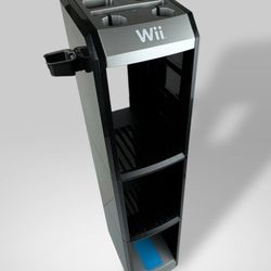 Slambrands Nintendo Wii/U Storage Tower Rack Stand