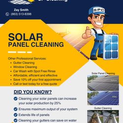 Solar Panel Cleaning 