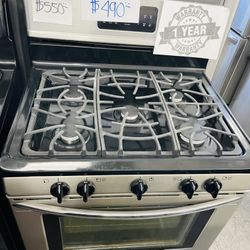 Stainless Steel Frigidaire 5 burners Gas Stove