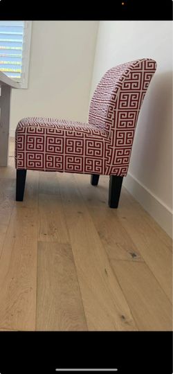 Chair red/white
