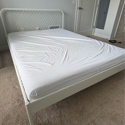 Queen Mattress and Bed Frame
