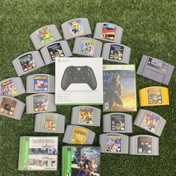 Nintendo 64, Xbox Series X, Super Nintendo, PlayStation, Xbox 360