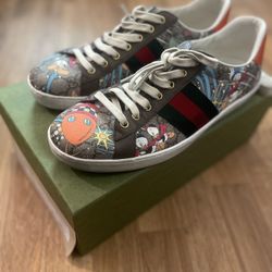 Gg Sup Donald Duck Gucci Low Top Sneakers Size 11