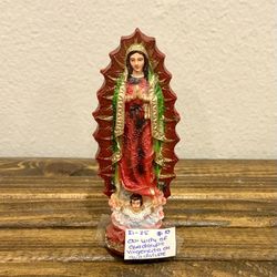 Imagen de la Virgen de Guadalupe / Our Lady of Guadalupe 6x3x2”