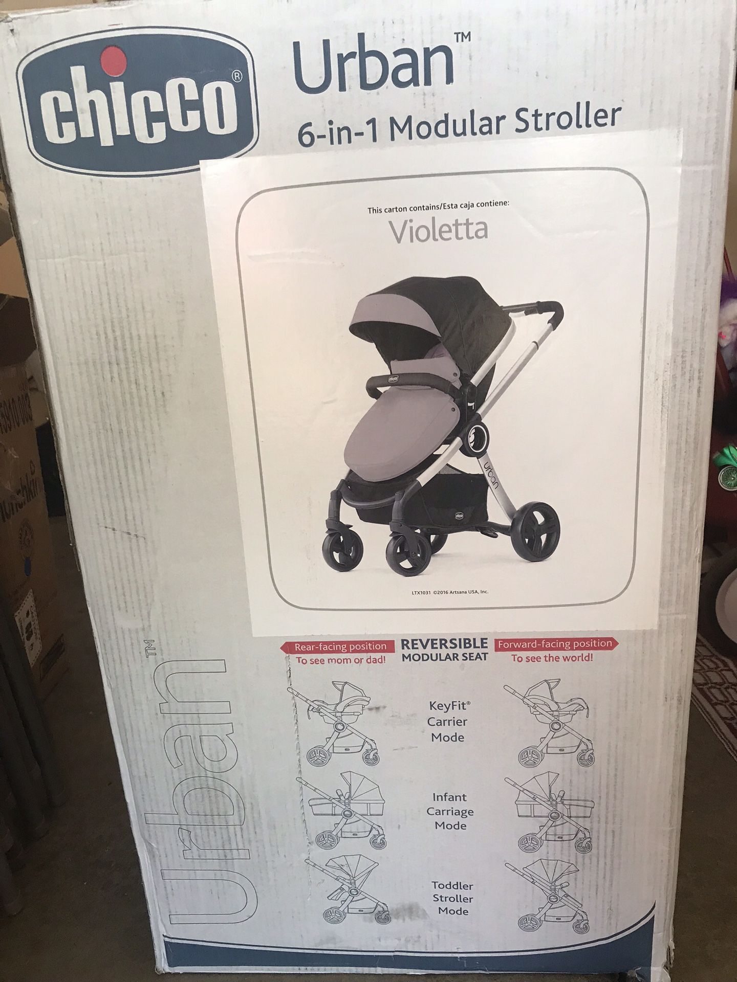 Chicco Urban 6-in-1 Modular Stroller