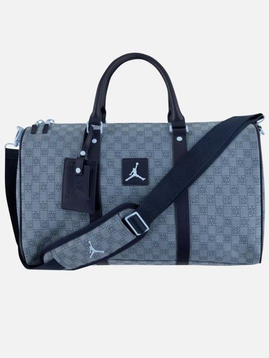 Jordan Monogram Duffel Bag Navy Blue