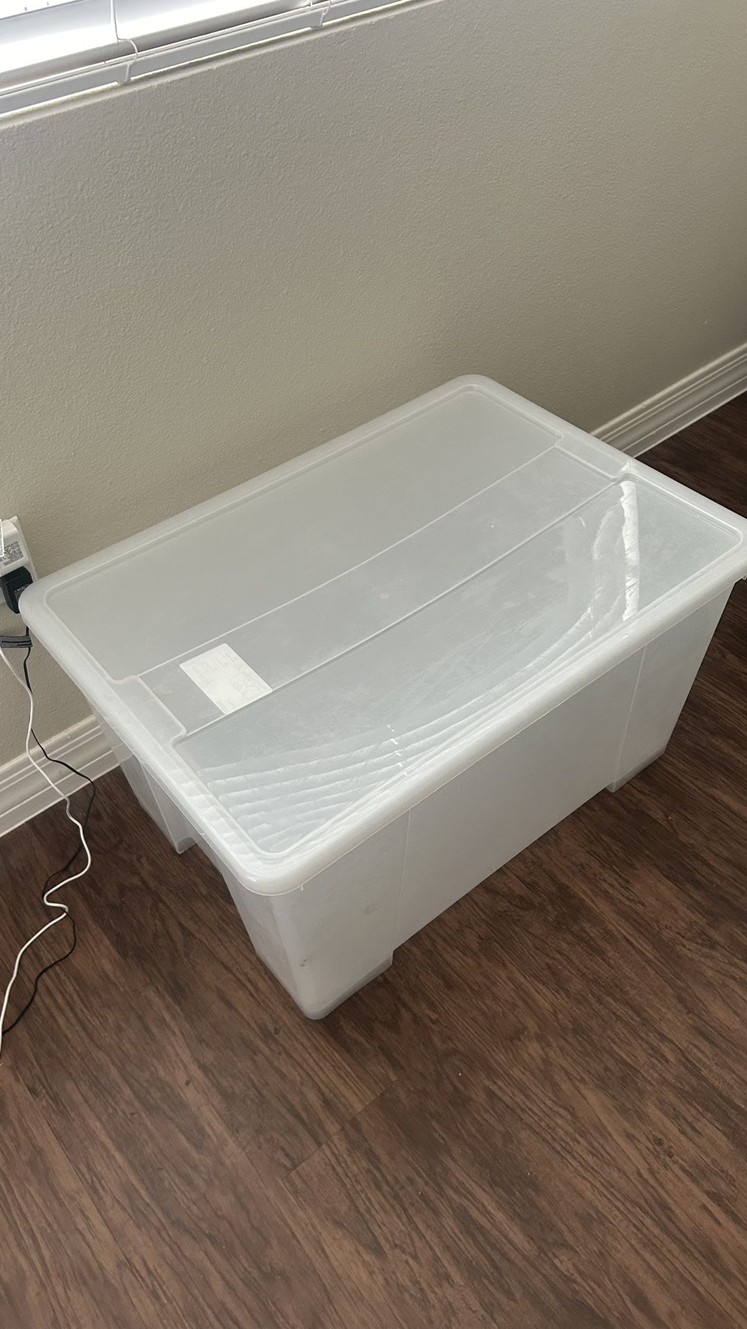 Large Storage Container On Wheels