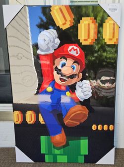 Mario wall art