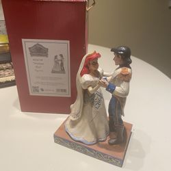 Ariel & Prince Eric “ Wedding Bliss” Cake Topper  