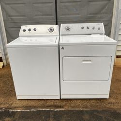 Whirlpool Rugged Reliable Direct Drive Washer Dryer Set With 30 Day Warranty
