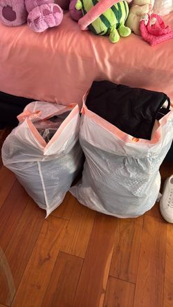 2 bags of clothes