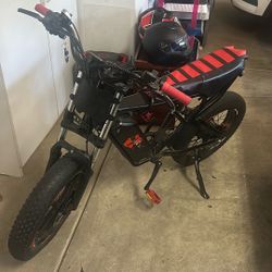 Fat Tire Electric Dirt Bike