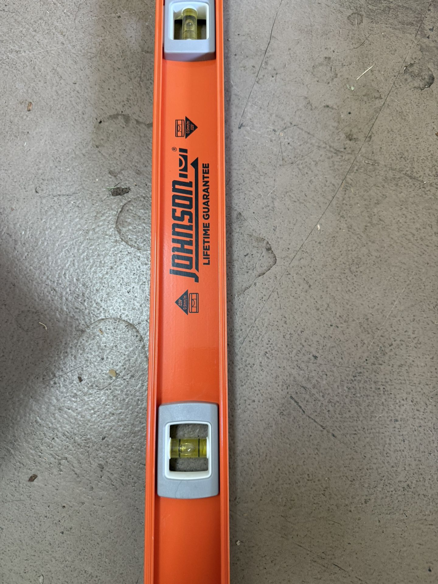78” Aluminum Magnetic Johnson level