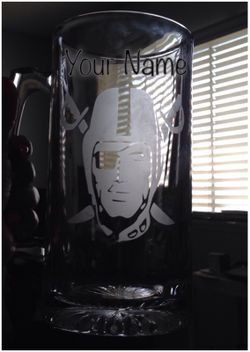 25oz Beer Mug w/your name & logo