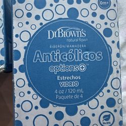 Dr Browns  Glass Baby Bottles 4 oz