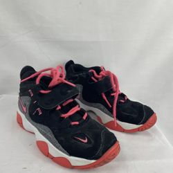 Nike Air Sneakers Black-Pink 599812-003 US 4Y Free Shipping