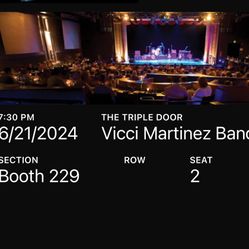Vicci Martinez Reunion Tickets