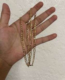 14k fígaro chain