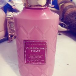 champagne toast lotion