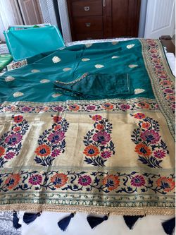 Pure silk sari