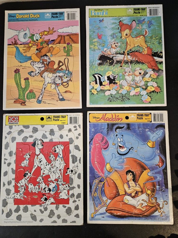 Disney Puzzles Vintage Little Golden Books
