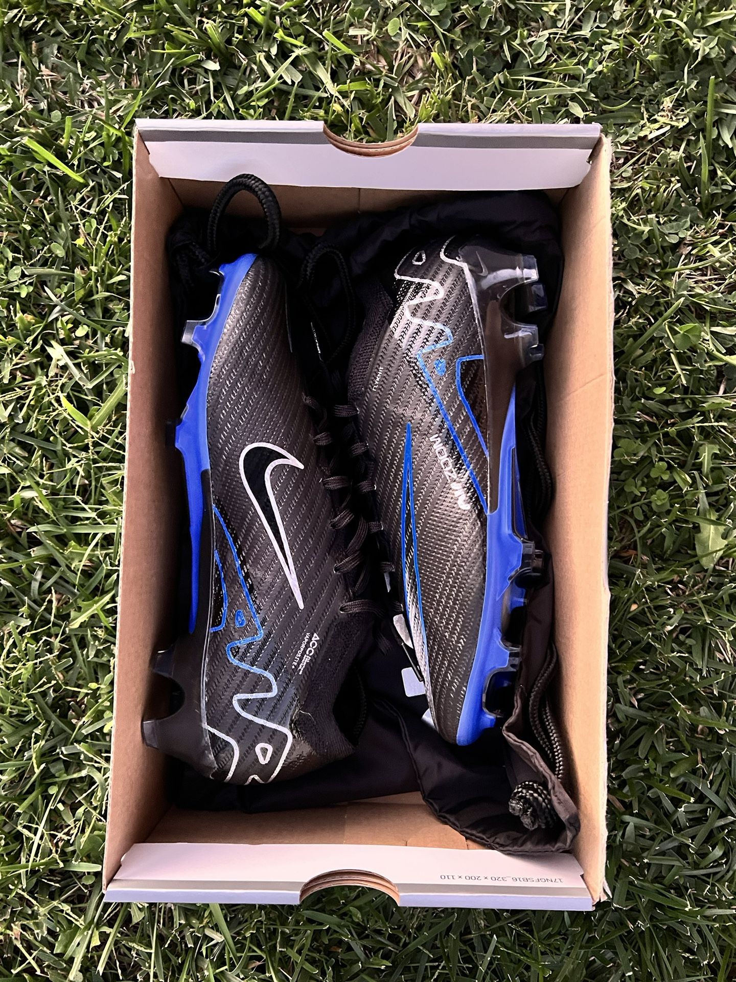 NIKE ZOOM VAPOR 15 ELITE FG SIZE MAN WOMAN SIZE 1/2