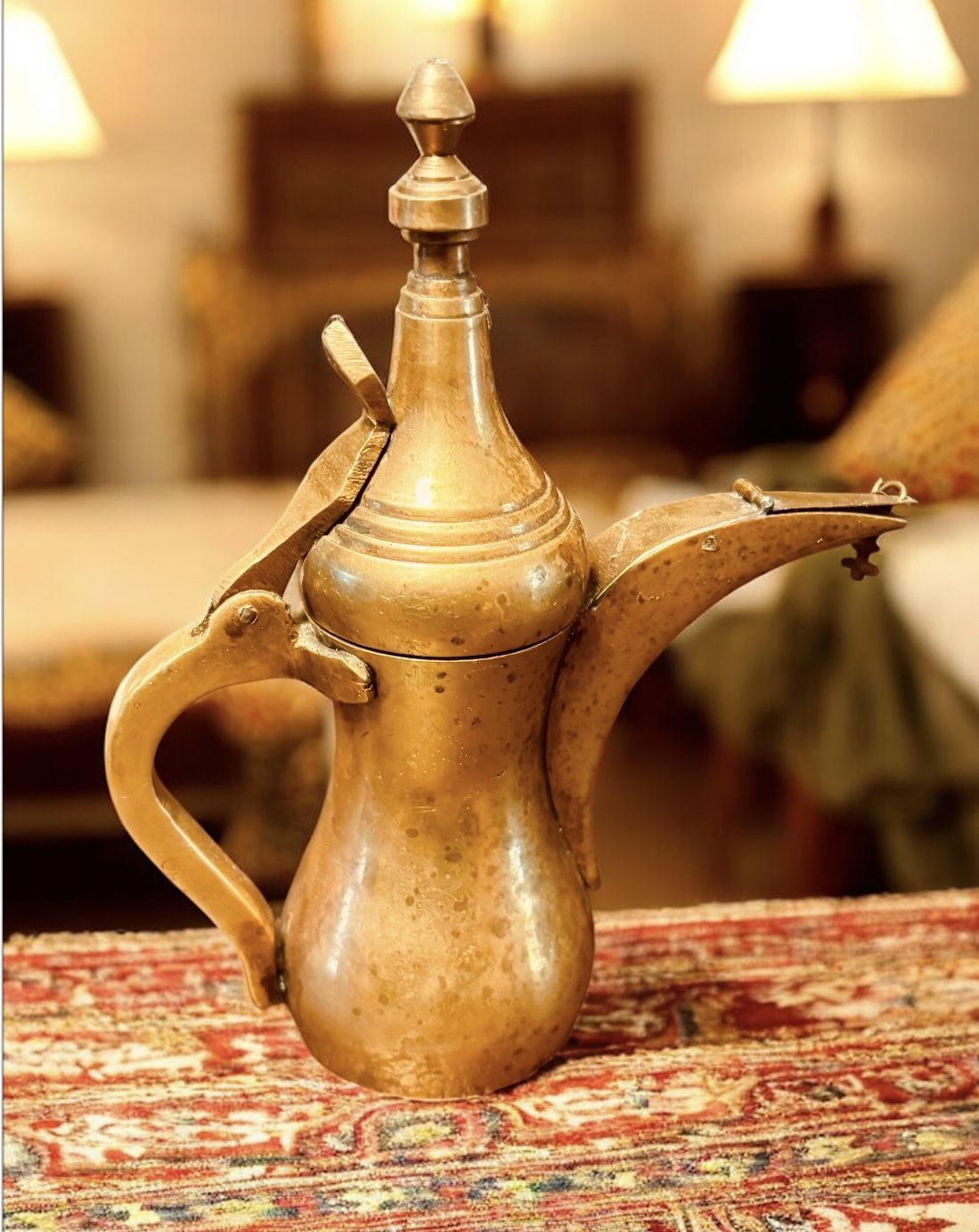 Traditional Arabic Teapot Dallah. 