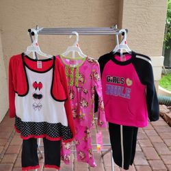 NEW...GIRLS SIZE 4T CLOTHES 