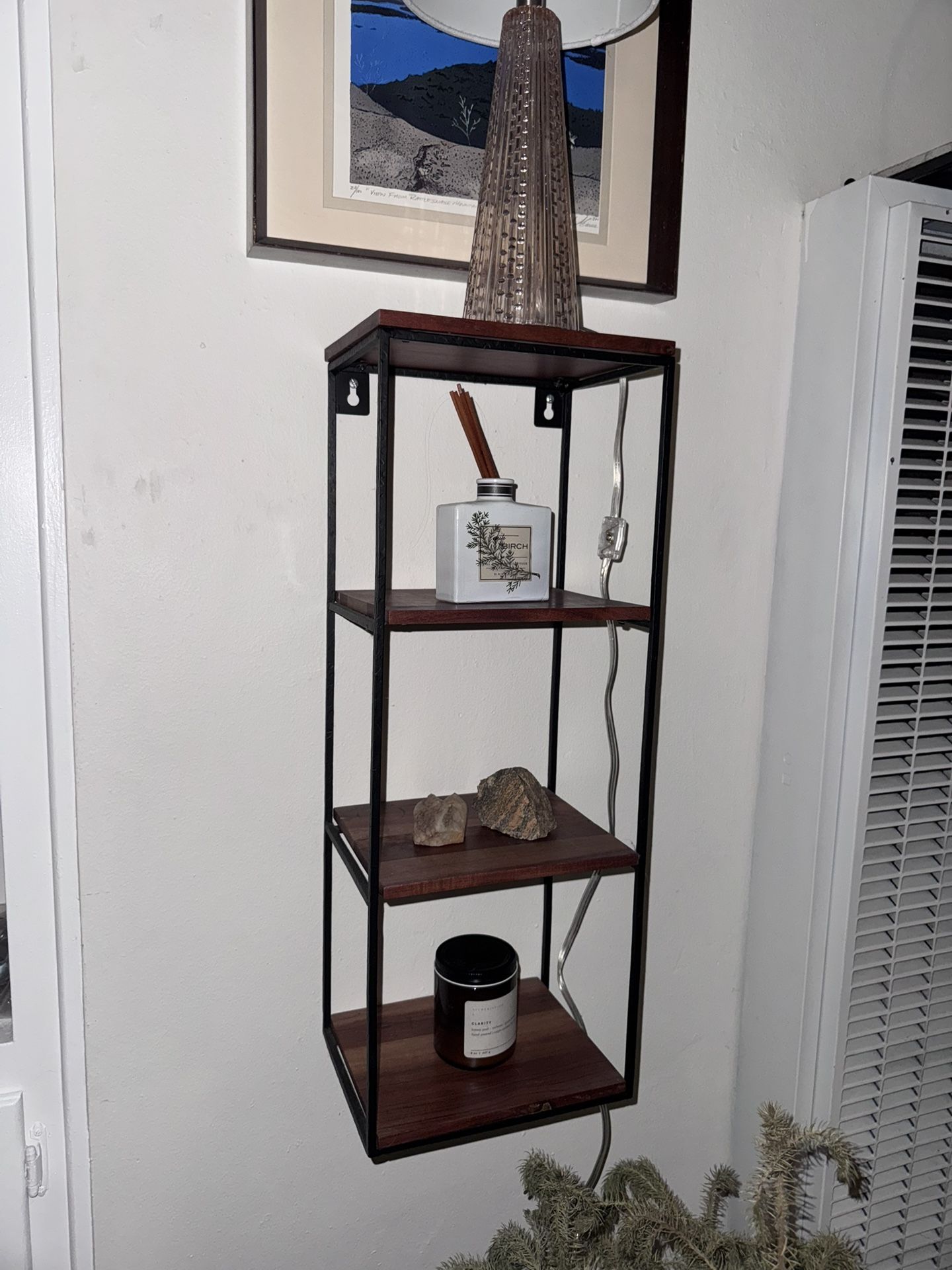 Small Decorative 4-tier shelf $25