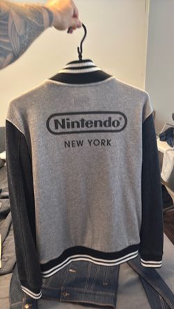 Nintendo New York Letterman jacket Men’s Size Medium
