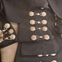 Traje De  Charro Botonadura De Lujo Excelentes Como Nuevo 