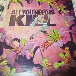 ALL YOU NEED IS KILL 27×40 DOUBLE SIDED POSTER