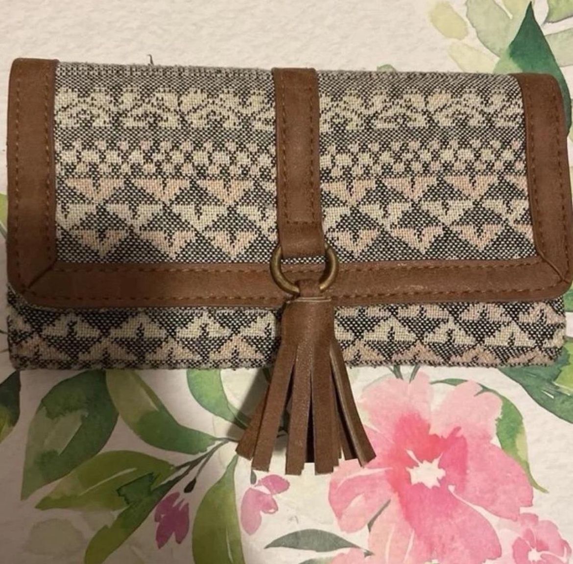Cowgirl Western Native Print Wallet
