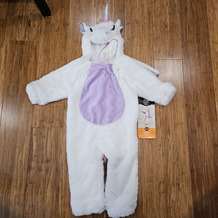 New Target Infant Toddler Sz 6 12 Months Costume Unicorn Dress Up Halloween
