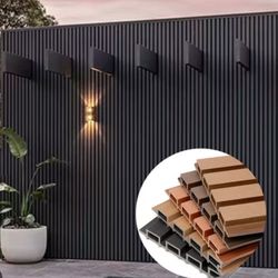 PVC Exterior wood Slat panels
