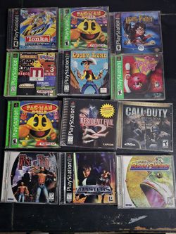 PS1, Dreamcast And Pc Games, Prices In Description 