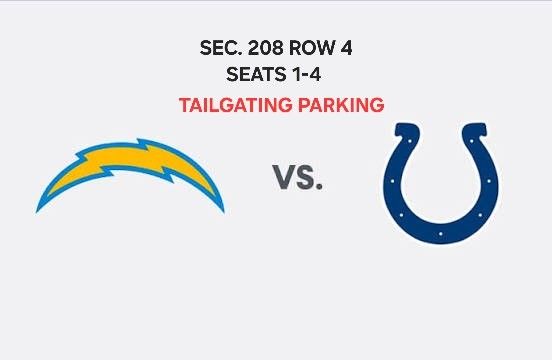 Indianapolis Colts vs. Los Angeles Chargers