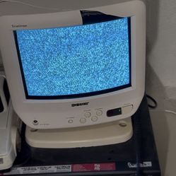 Vintage Sony Trinitron KV-9PT50 9” CRT Television Retro WORKING WITH REMOTE Read 